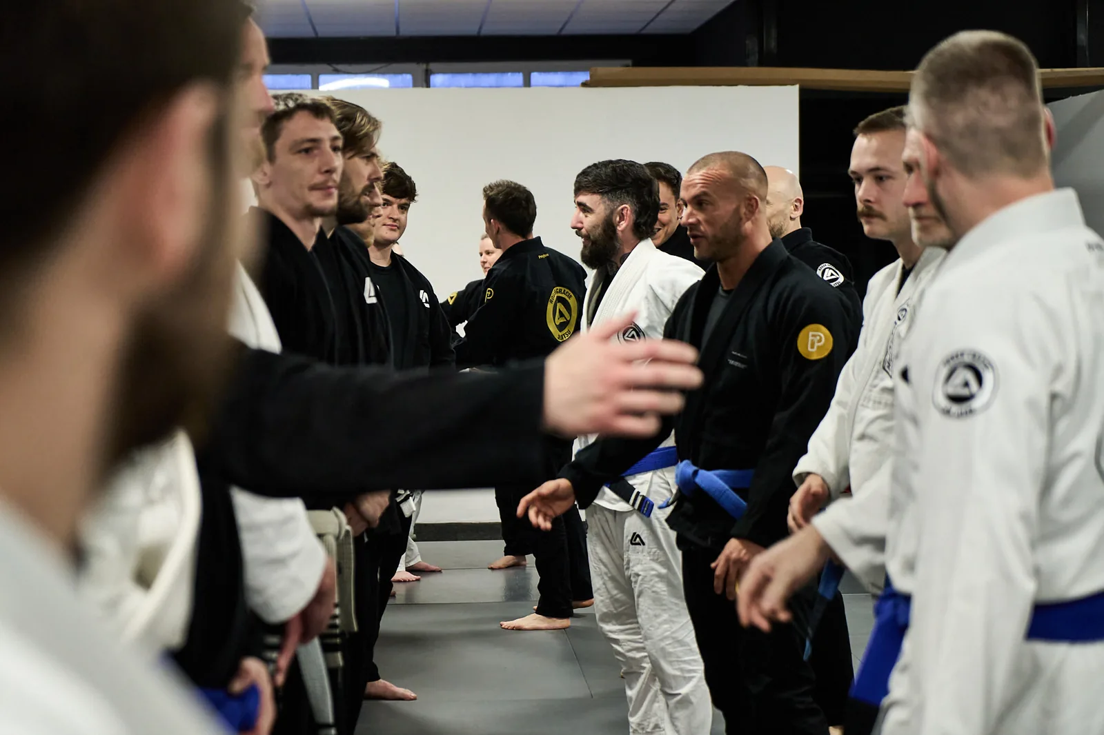 Adults training Jiu-Jitsu at RGA Salford