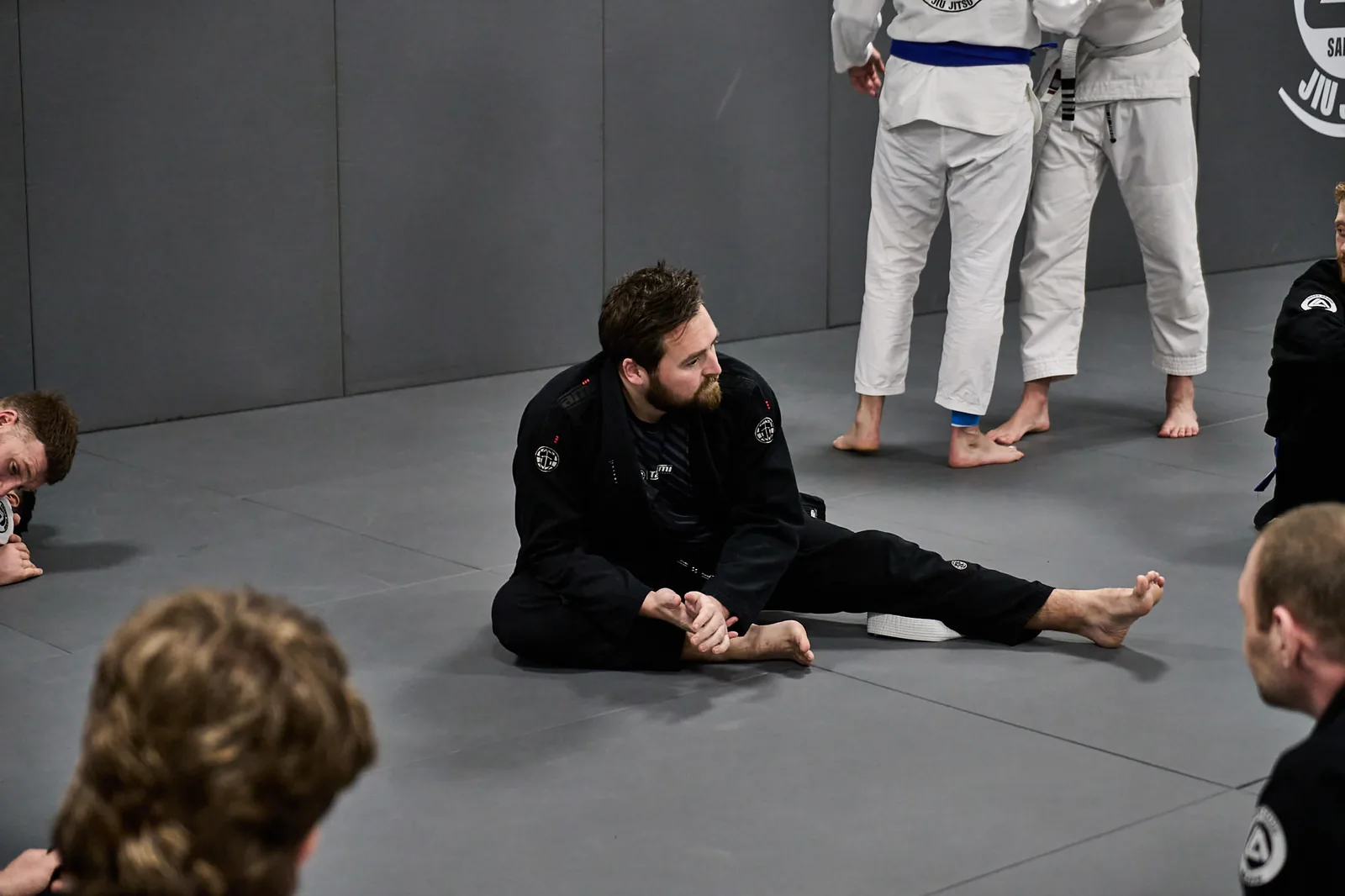 Adults training Jiu-Jitsu at RGA Salford