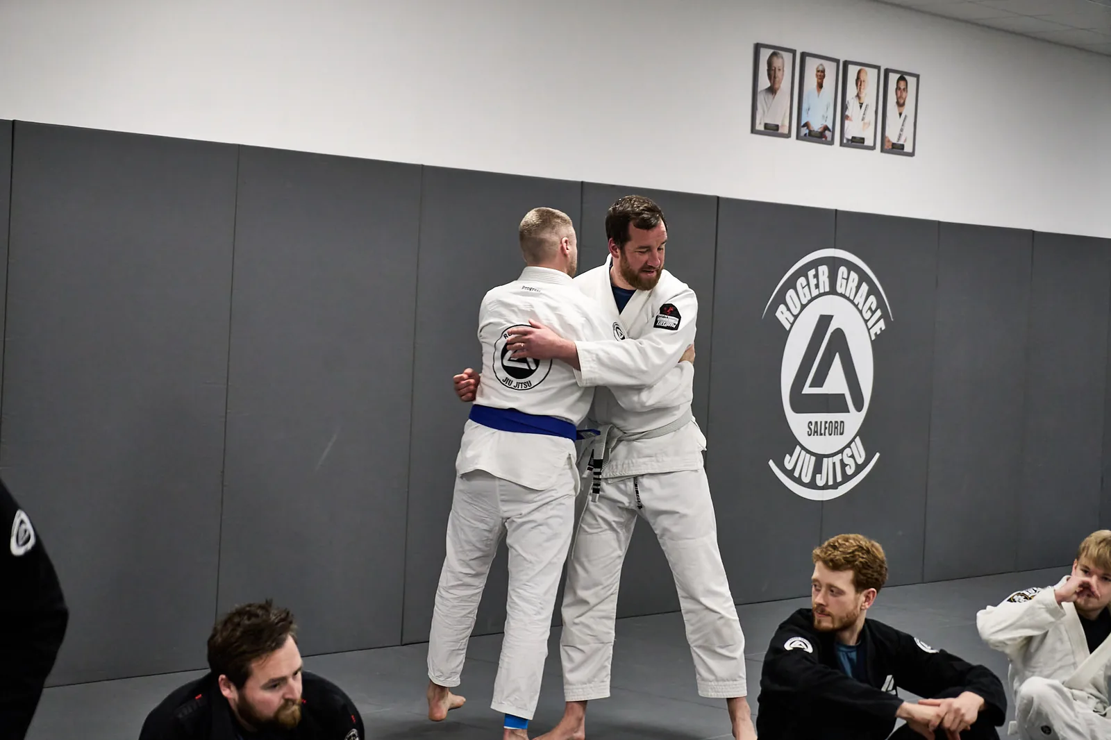 Adults training Jiu-Jitsu at RGA Salford