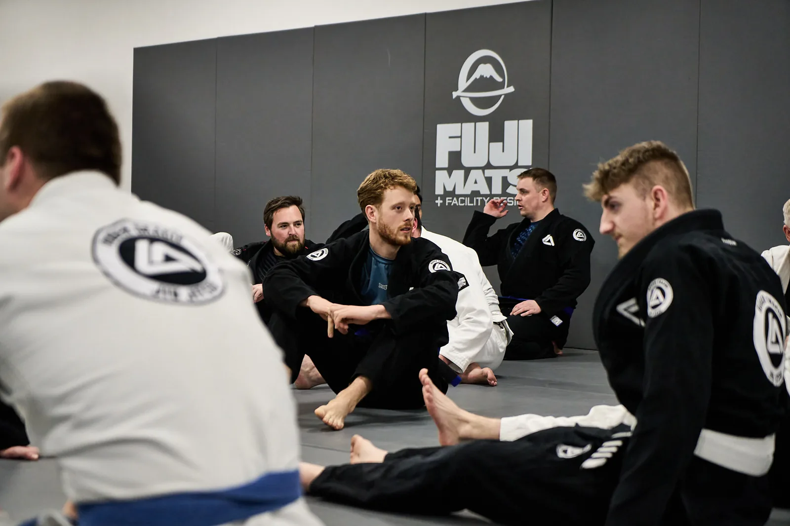 Adults training Jiu-Jitsu at RGA Salford