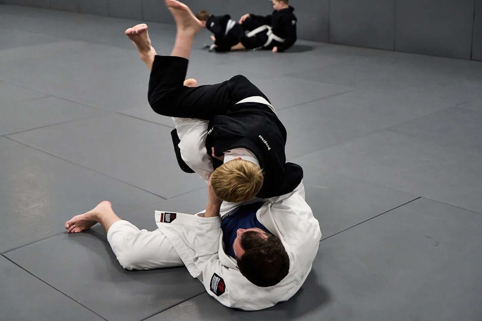 Children training Jiu-Jitsu at RGA Salford