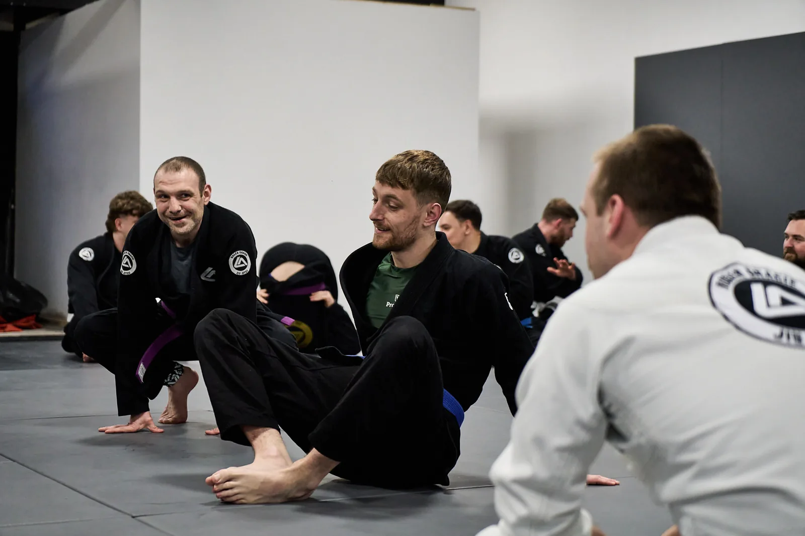 Adults training Jiu-Jitsu at RGA Salford