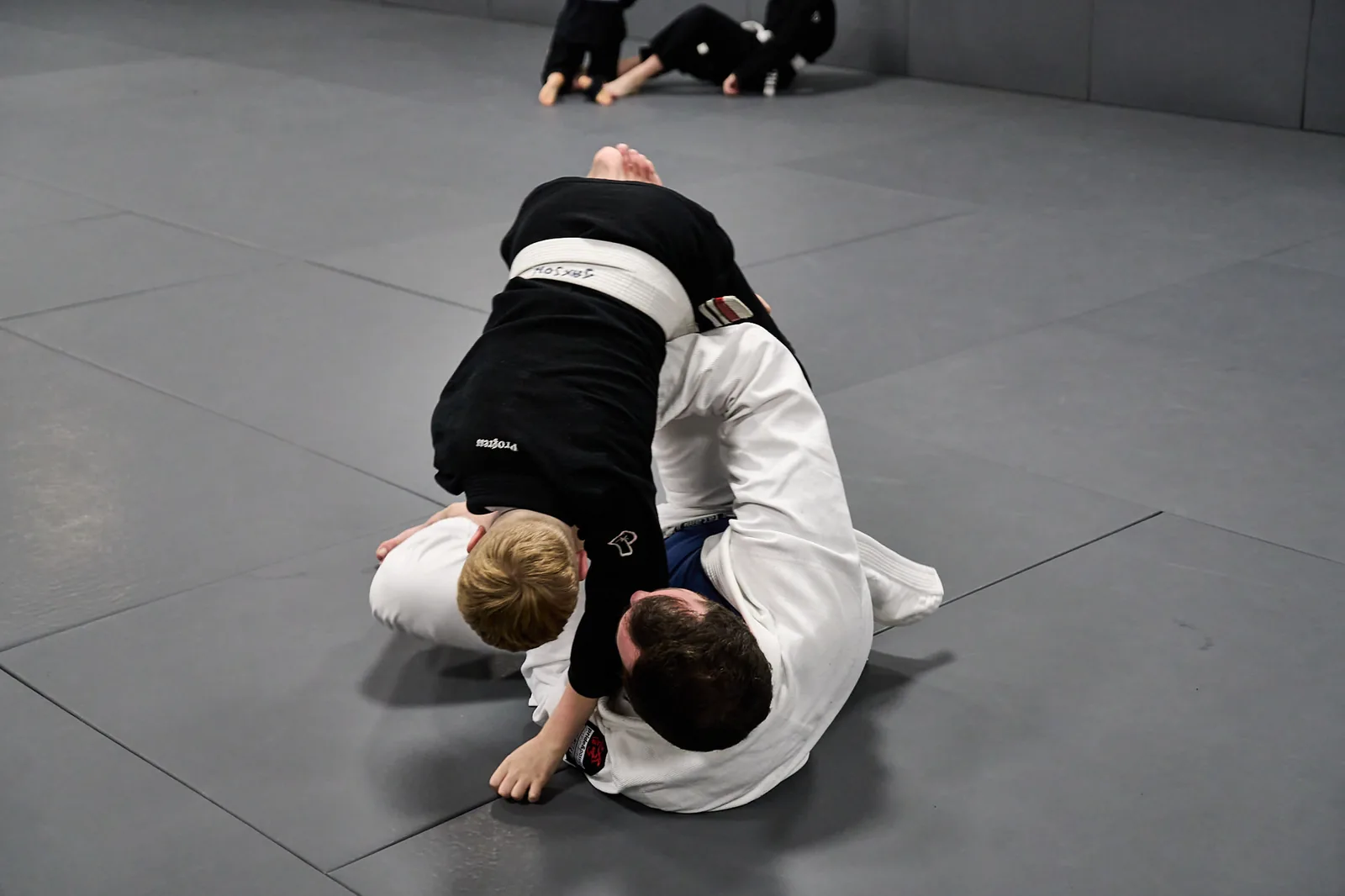 Children training Jiu-Jitsu at RGA Salford