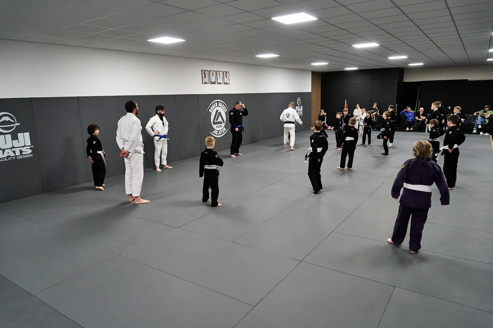 Children training Jiu-Jitsu at RGA Salford