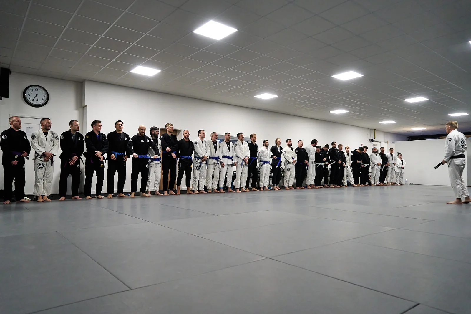 Adults training Jiu-Jitsu at RGA Salford
