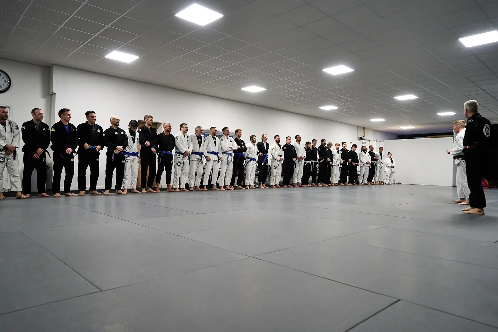 Adults training Jiu-Jitsu at RGA Salford