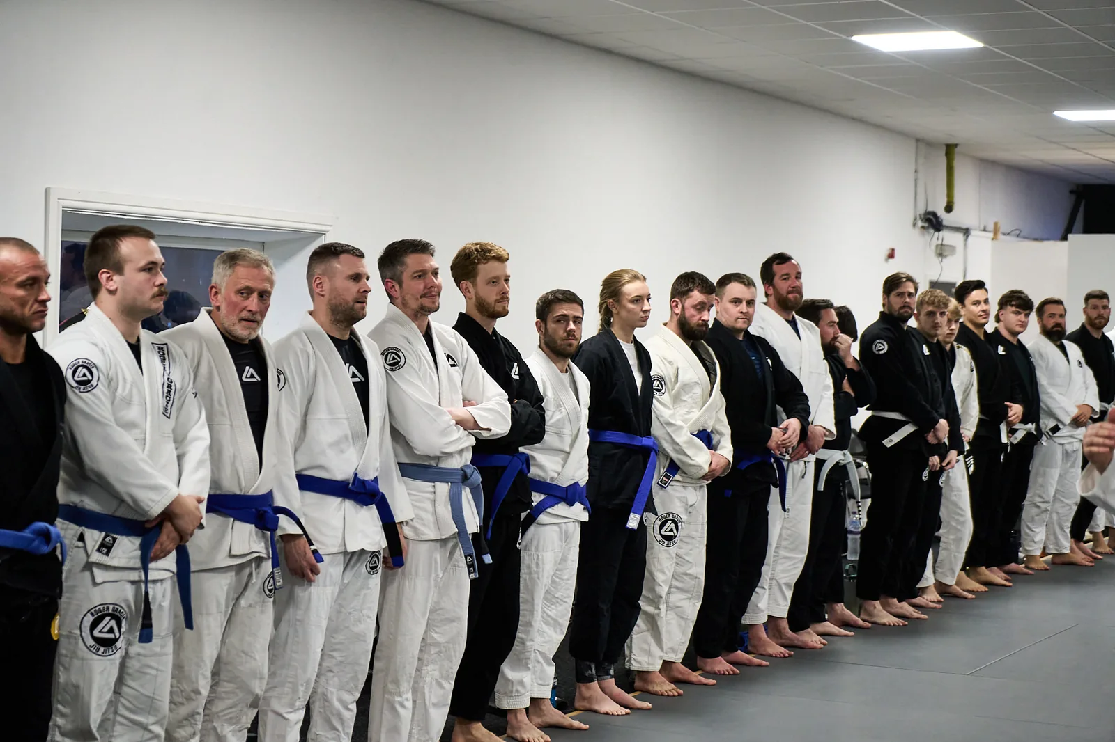Adults training Jiu-Jitsu at RGA Salford