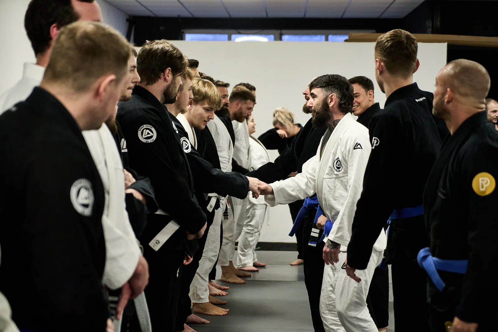 Adults training Jiu-Jitsu at RGA Salford
