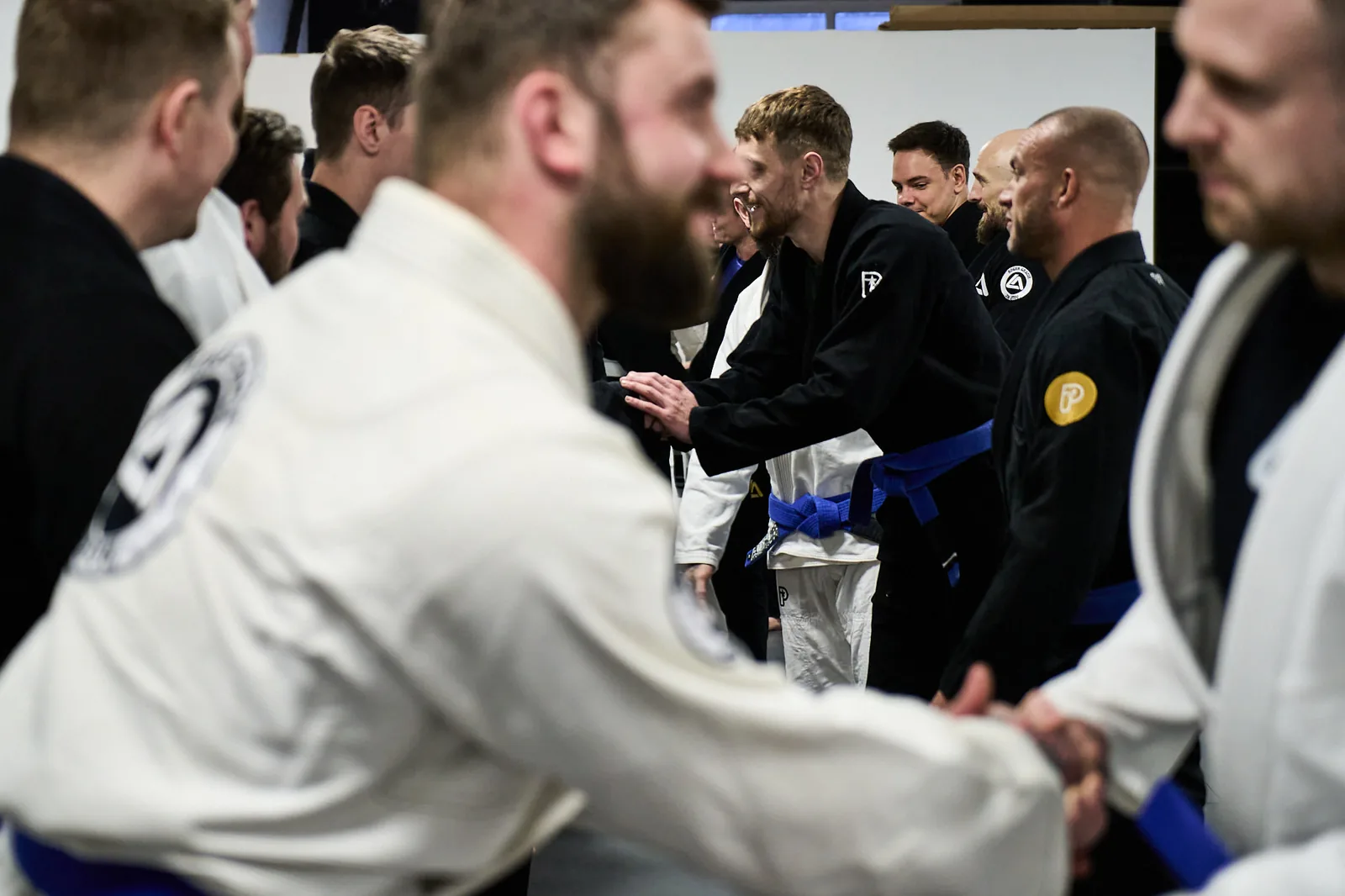 Adults training Jiu-Jitsu at RGA Salford