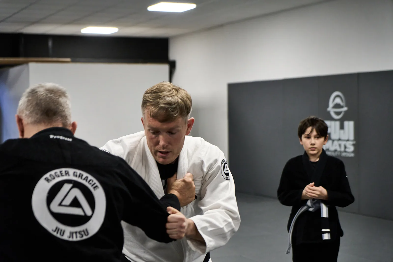 Children training Jiu-Jitsu at RGA Salford