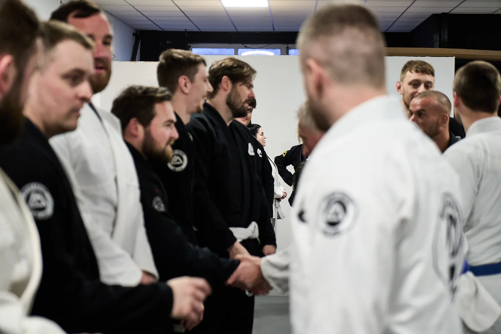 Adults training Jiu-Jitsu at RGA Salford